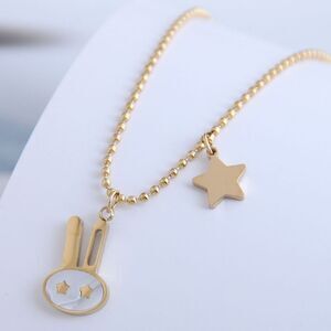 Cute Rabbit Star Minimalist Necklace